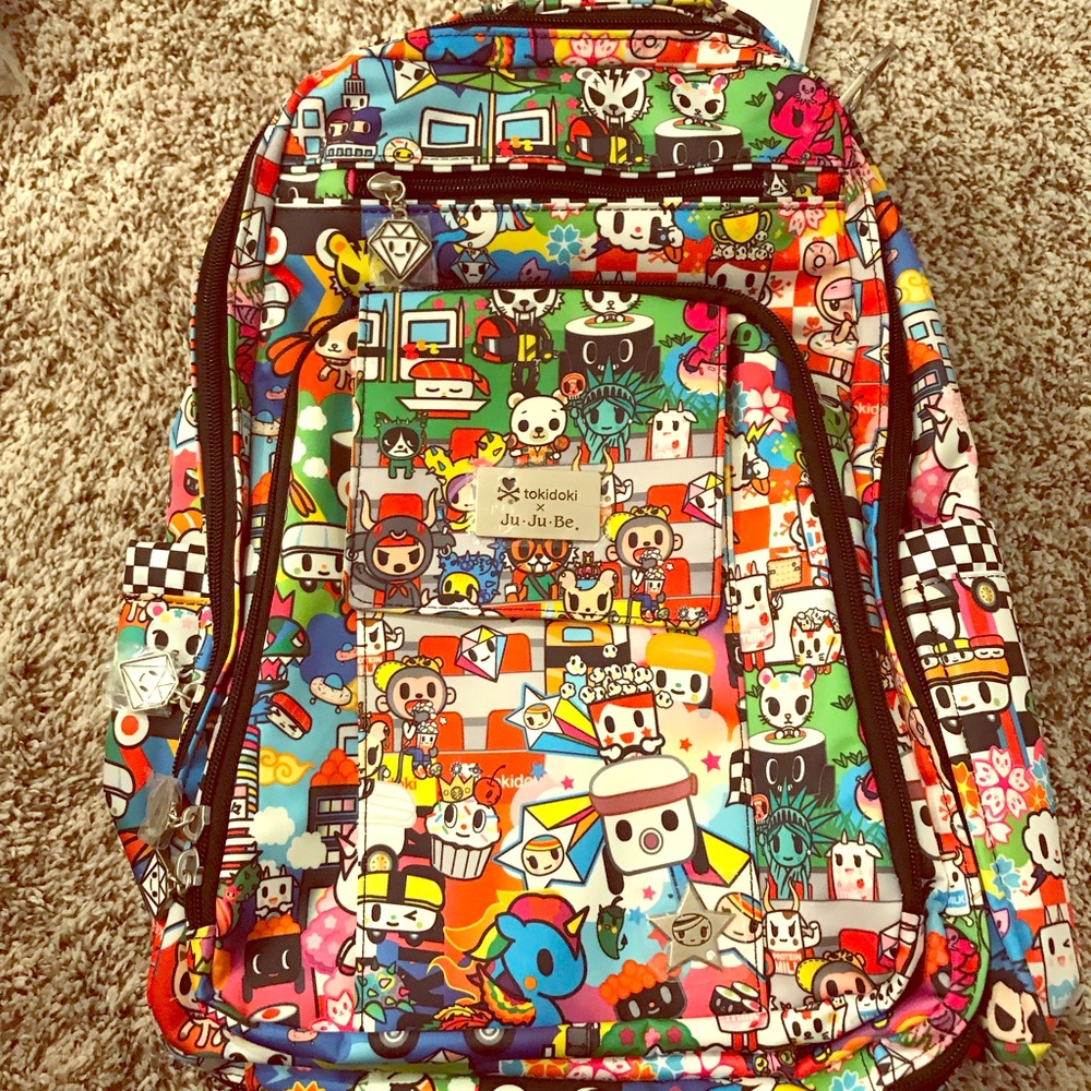 NWT Tokidoki Jujube BRB. Sushi Cars.